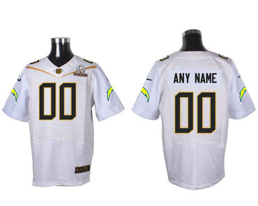 Nike NFL San Diego Chargers 2016 PRO BOWL White Men's Stitched Elite Customized Jersey