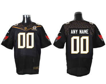 Nike NFL Tampa Bay Buccaneers 2016 PRO BOWL Black Men's Stitched Elite Customized Jersey
