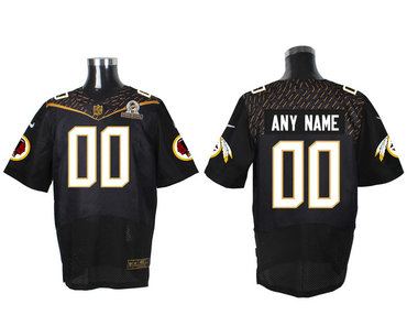 Nike NFL Washington Redskins 2016 PRO BOWL Black Men's Stitched Elite Customized Jersey