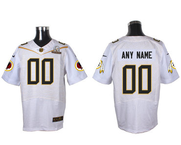 Nike NFL Washington Redskins 2016 PRO BOWL White Men's Stitched Elite Customized Jersey