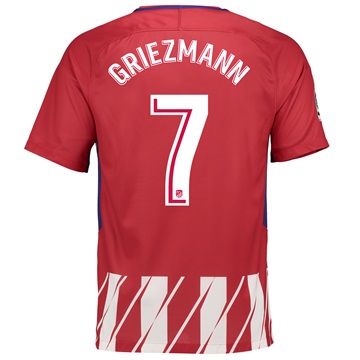 2017-18 Atletico Madrid Diego Forlan #7 Home Football Shirt