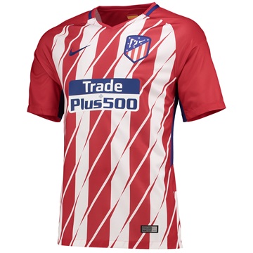 2017-18 Atletico Madrid Home Football Shirt
