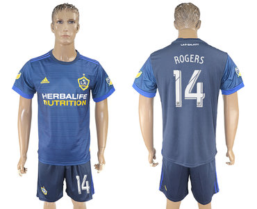 2017-18 Los Angeles Galaxy 14 ROGERS Away Soccer Jersey