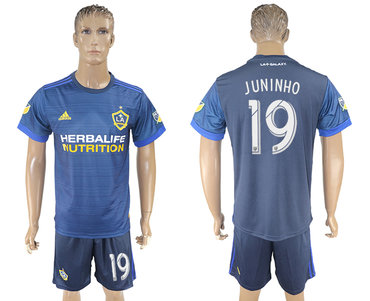 2017-18 Los Angeles Galaxy 19 JUNINHO Away Soccer Jersey