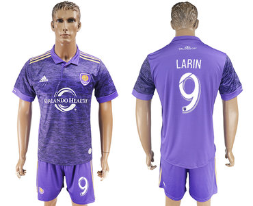 2017-18 Orlando City 9 LARIN Home Soccer Jersey