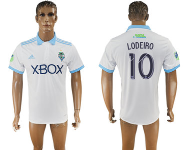 2017-18 Seattle Sounders 10 LODEIRO Away Thailand Soccer Jersey