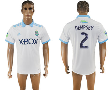 2017-18 Seattle Sounders 2 DEMPSEY Away Thailand Soccer Jersey