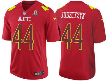 2017 Pro Bowl AFC Baltimore Ravens 44 Kyle Juszcyzyk Red Game Jersey