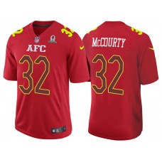2017 Pro Bowl AFC Devin McCourty Red Game Jersey