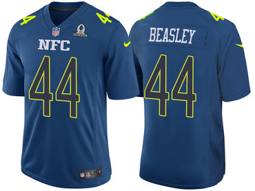 2017 Pro Bowl NFC Atlanta Falcons 44 Vic Beasley Navy Game Jersey