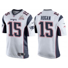 2017 Season Opener Patriots Chris Hogan White Super Bowl LI Champions Patch Jersey