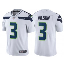 2017 Seattle Seahawks #3 Russell Wilson White Vapor Untouchable Limited Jersey