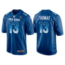 2018 Pro Bowl NFC New Orleans Saints #13 Michael Thomas Royal Game Jersey