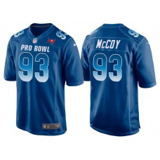 2018 Pro Bowl NFC Tampa Bay Buccaneers #93 Gerald McCoy Royal Game Jersey