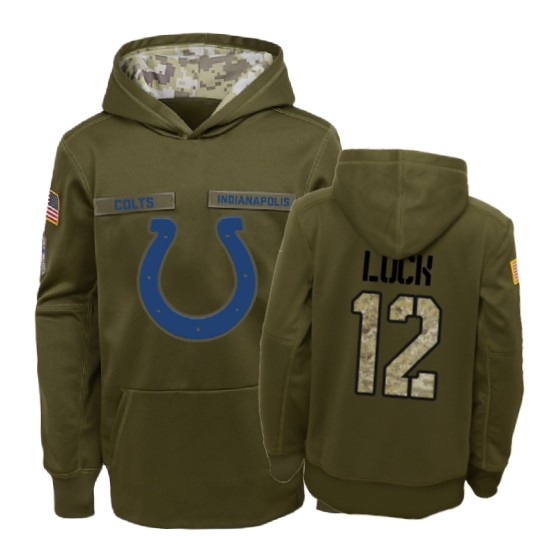 2018 salute to service andrew luck youth hoodie