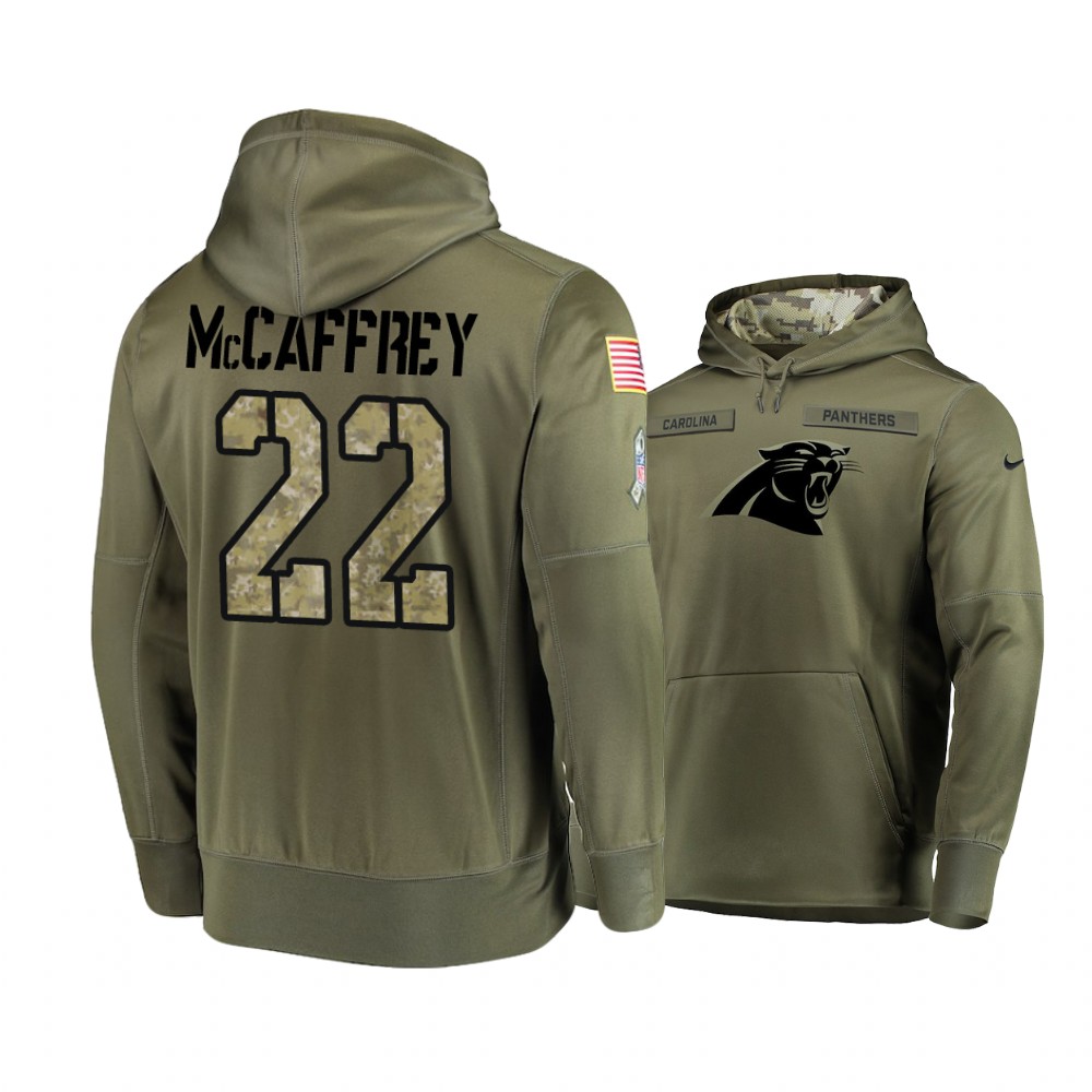 2018 salute to service christian mccaffrey hoodie
