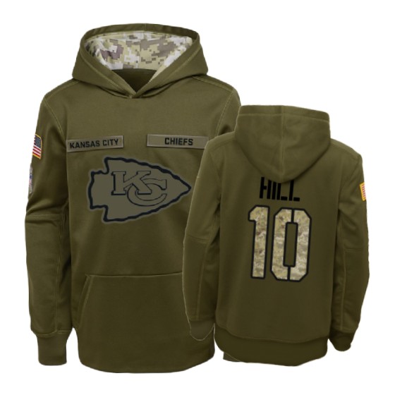 2018 salute to service tyreek hill youth hoodie