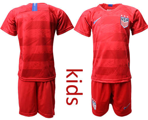 Kids 2019 20 USA Youth Away Soccer Jersey
