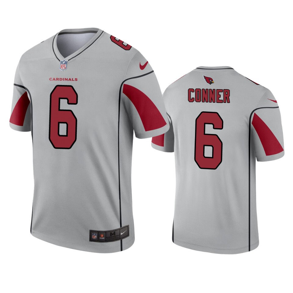 2019 Cardinals James Conner Inverted Legend Silver Jersey