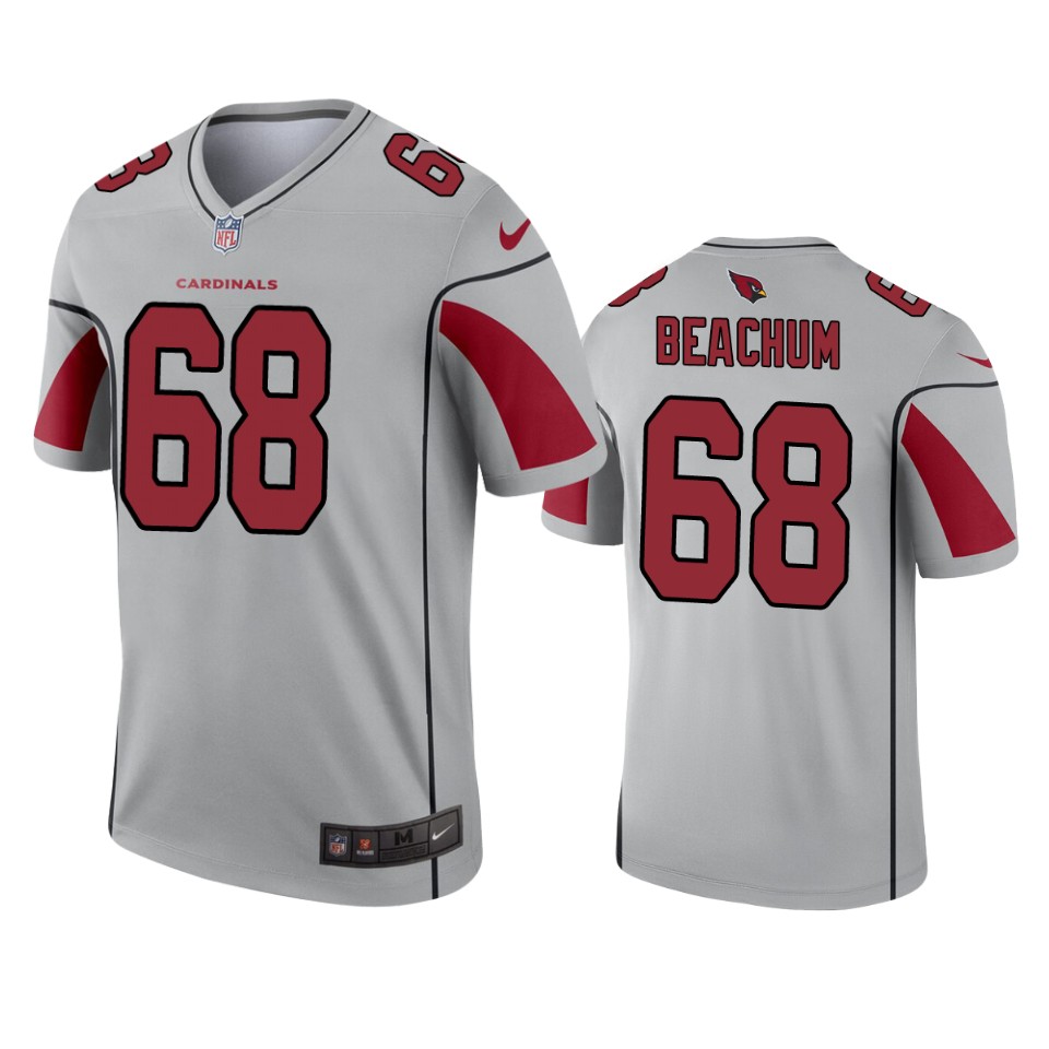 2019 Cardinals Kelvin Beachum Inverted Legend Silver Jersey