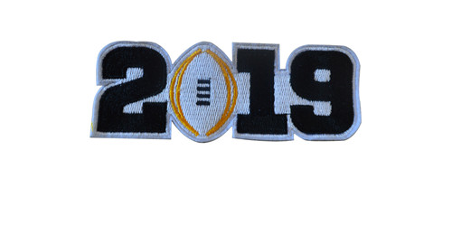 2019 College Football Playoff National Championship Patch Black(Worn By Clemson)