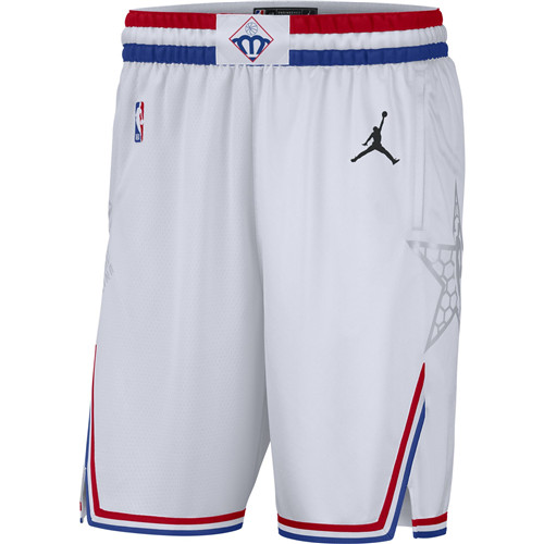 2019 NBA All-Star White Jordan Brand Swingman Shorts