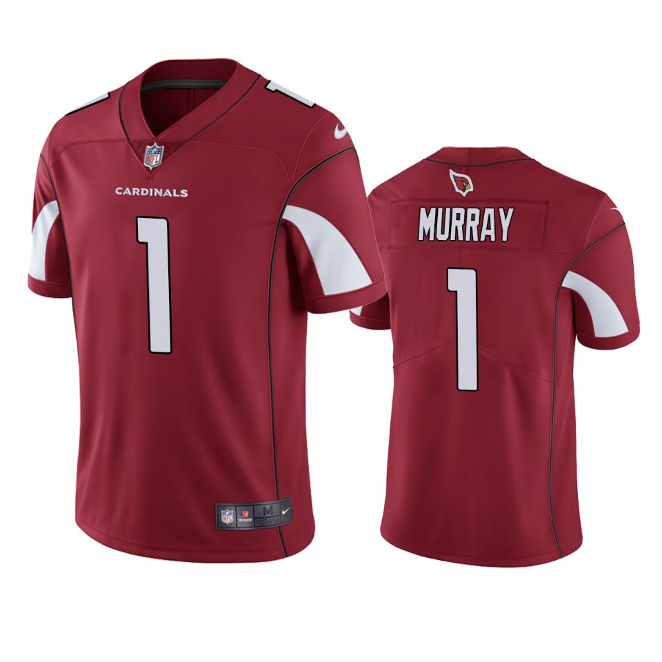 2019 NFL Draft Cardinals Kyler Murray Cardinal Vapor Limited Jersey
