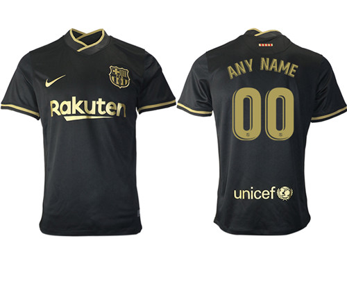 2020-21 Barcelona Customized Away Thailand Soccer Jersey