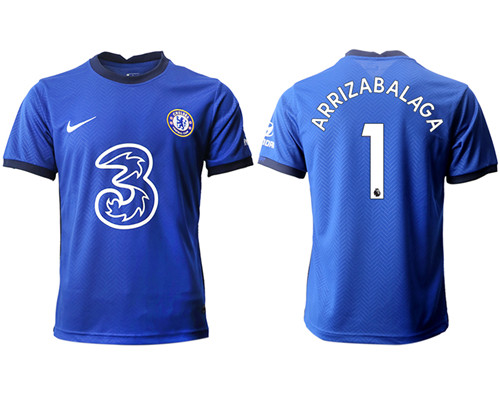 2020-21 Chelsea 1 ARRIZABALAGA Home Thailand Soccer Jersey