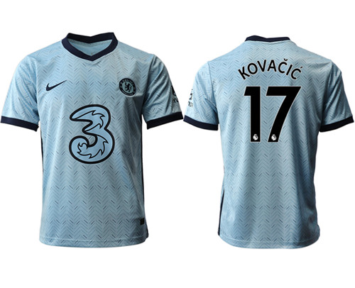 2020-21 Chelsea 17 KOVACIC Away Thailand Soccer Jersey