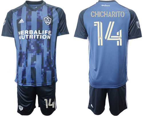 2020-21 Los Angeles Galaxy 14 CHICHARITO Away Soccer Jersey