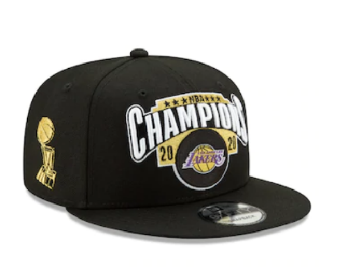 2020 NBA Lakers Champions Snapback Hat