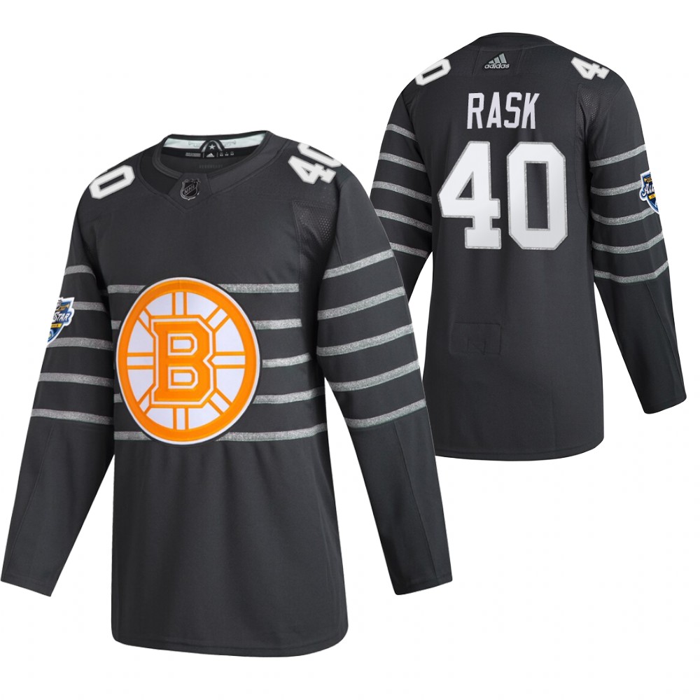2020 NHL All-Star Game Boston Bruins Tuukka Rask Gray Authentic Men's Jersey Stitched