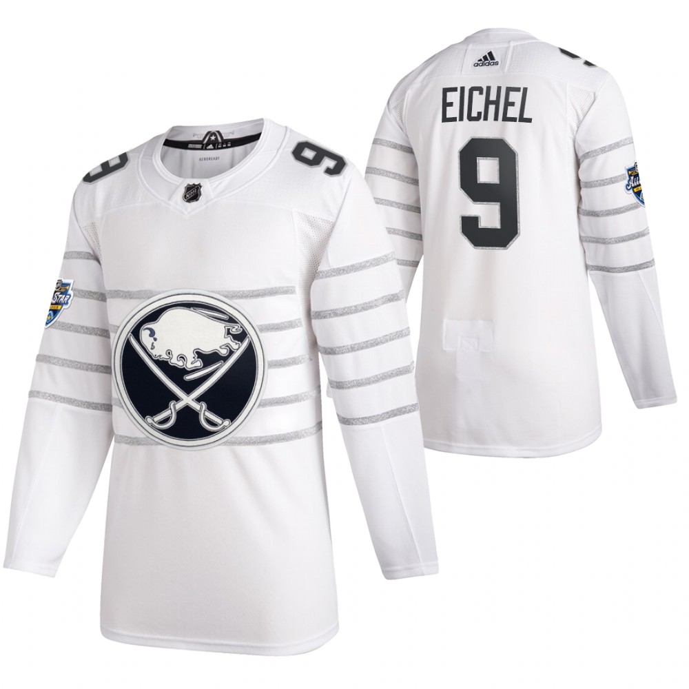 2020 NHL All-Star Game Buffalo Sabres Jack Eichel White Authentic Men's Jersey