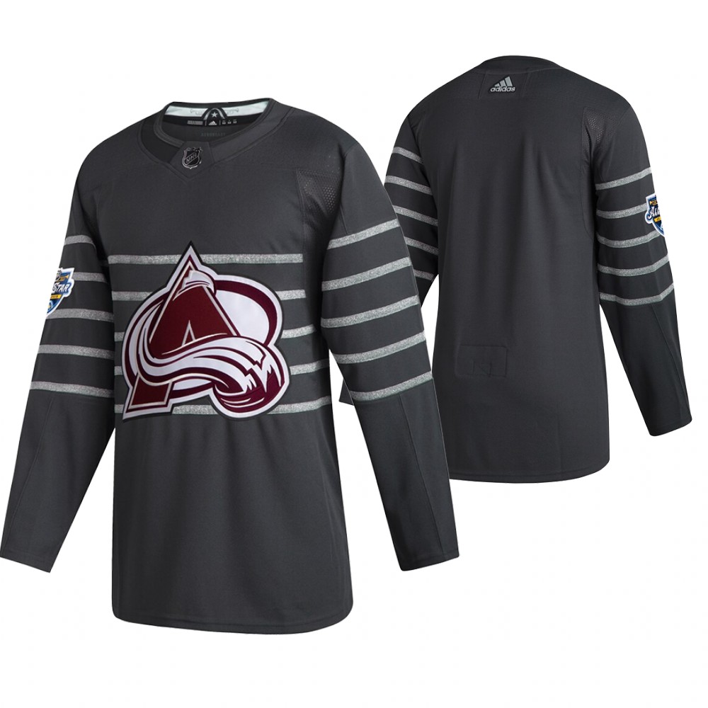 2020 NHL All-Star Game Colorado Avalanche Gray Authentic Men's Jersey