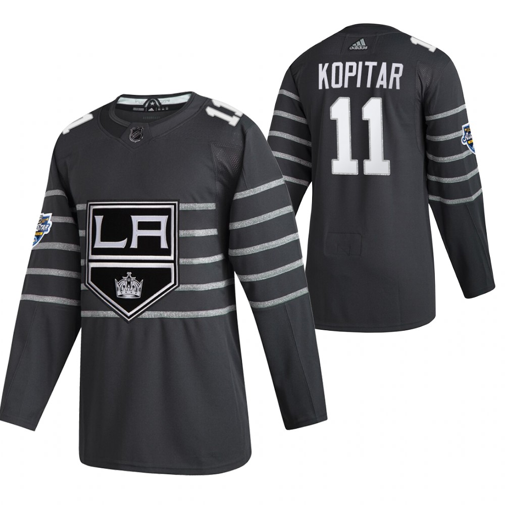 2020 NHL All-Star Game Los Angeles Kings Anze Kopitar Gray Authentic Men's Jersey