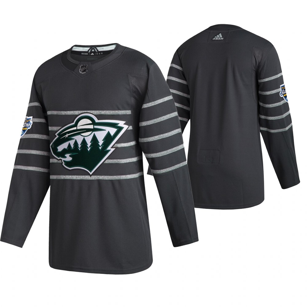 2020 NHL All-Star Game Minnesota Wild Gray Authentic Men's Jersey