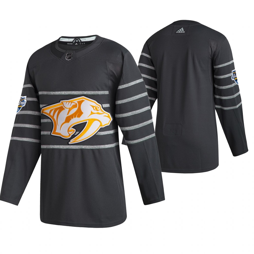 2020 NHL All-Star Game Nashville Predators Gray Authentic Men's Jersey