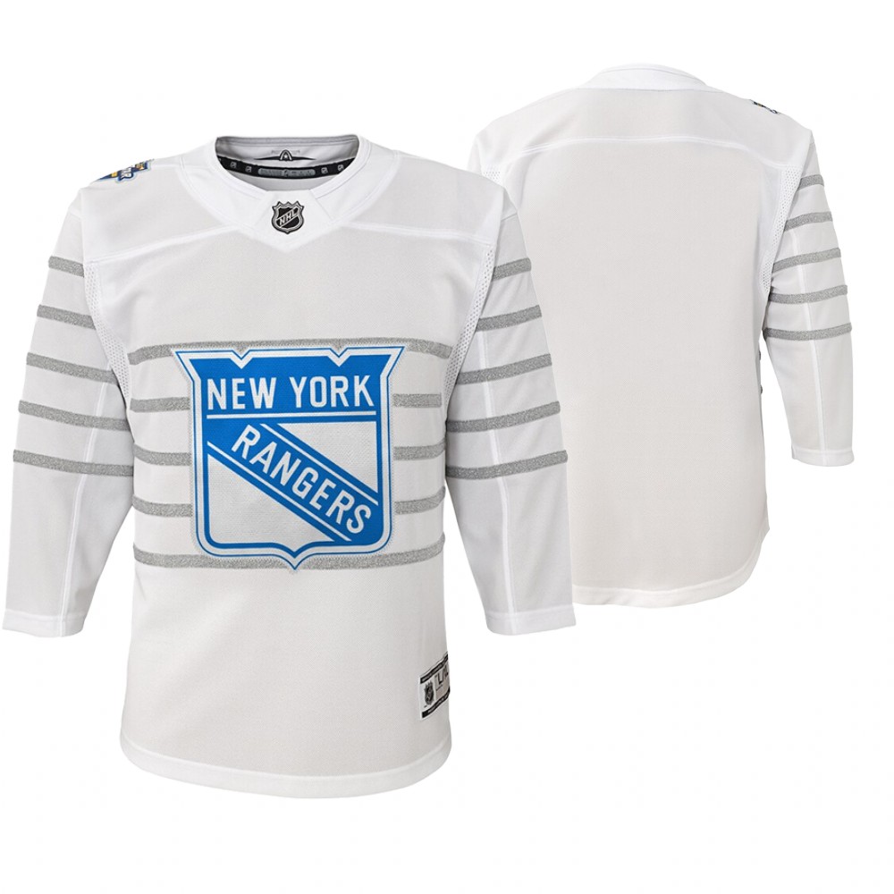 2020 NHL All-Star Game New York Rangers White Premier Youth Jersey