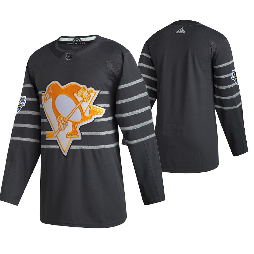 2020 NHL All-Star Game Pittsburgh Penguins Gray Authentic Men's Jersey