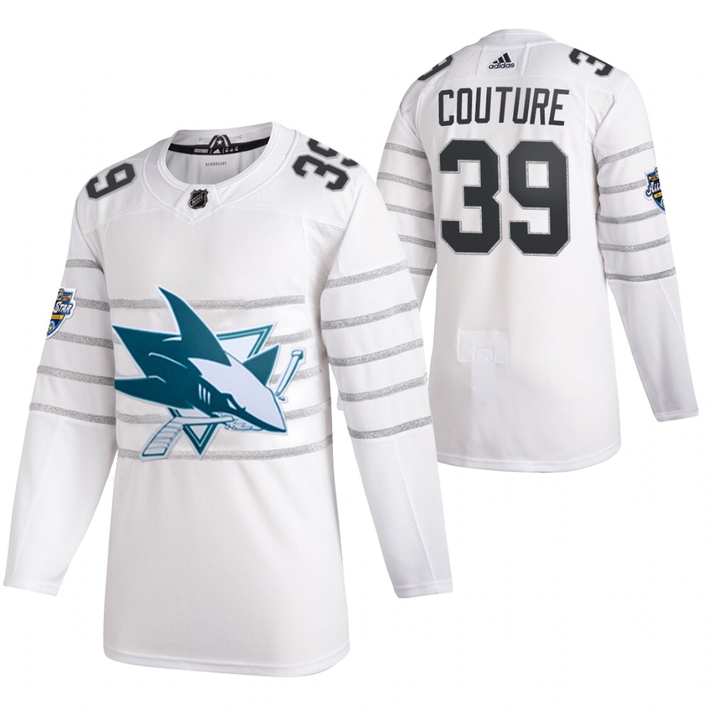 2020 NHL All-Star Game San Jose Sharks Logan Couture White Authentic Men's Jersey