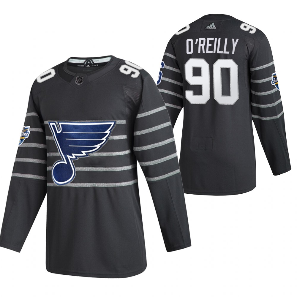 2020 NHL All-Star Game St. Louis Blues Ryan O'Reilly Gray Authentic Men's Jersey
