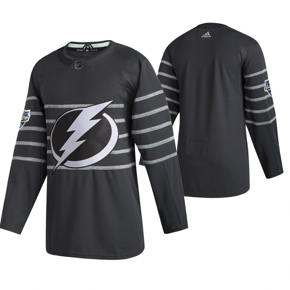 2020 NHL All-Star Game Tampa Bay Lightning Gray Authentic Men's Jersey