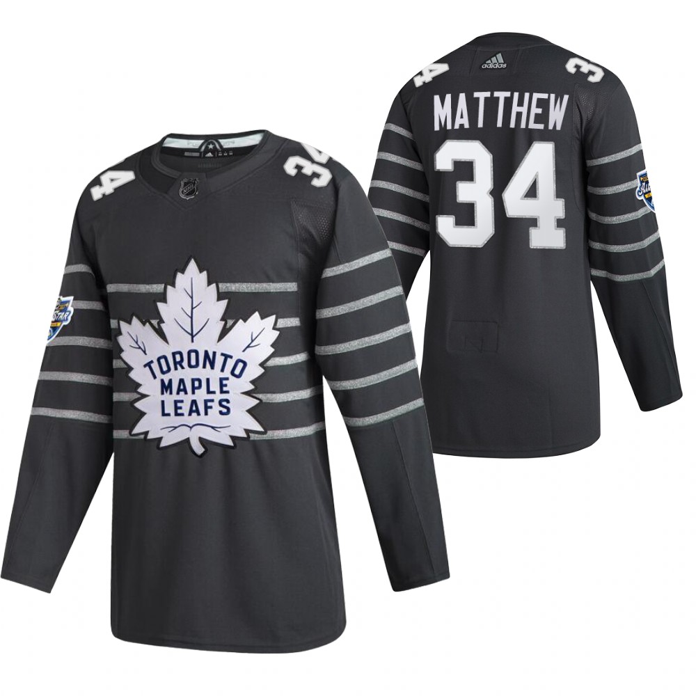 2020 NHL All-Star Game Toronto Maple Leafs Auston Matthews Gray Authentic Men's Jersey