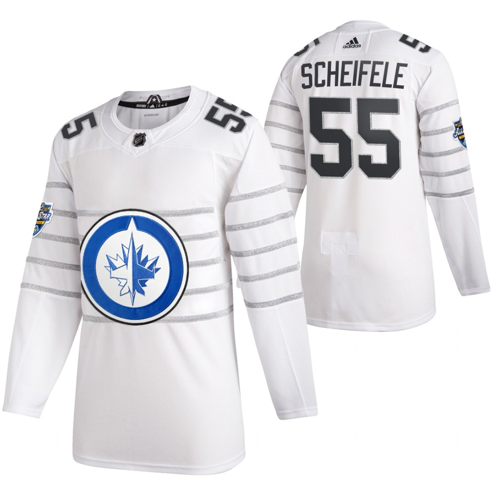 2020 NHL All-Star Game Winnipeg Jets Mark Scheifele White Authentic Men's Jersey