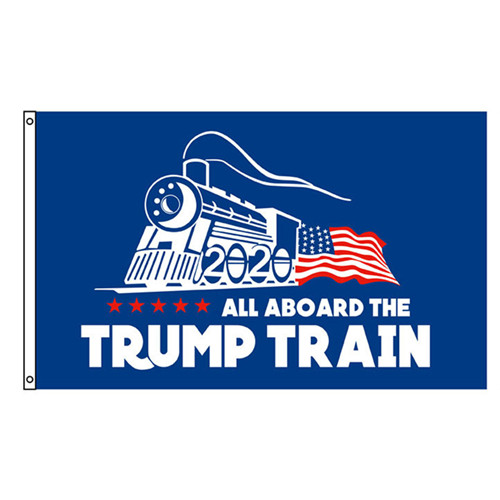 2020 USA President Flag For Donald Trump Blue 3x5 Feet