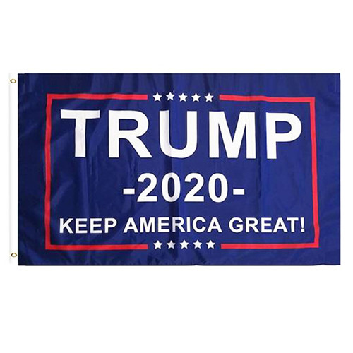 2020 USA President Flag For Donald Trump Flag Blue 3x5 Feet