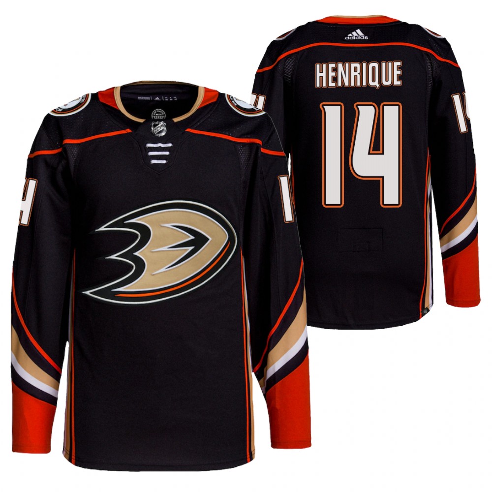 2021-22 Anaheim Ducks Adam Henrique Black Home Authentic Primegreen Jersey