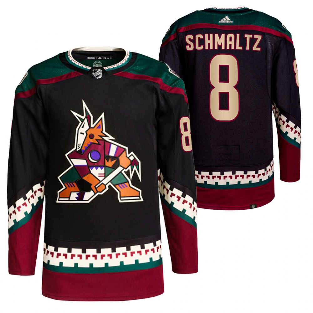 2021-22 Primegreen Authentic Arizona Coyotes Nick Schmaltz Black Home Jersey