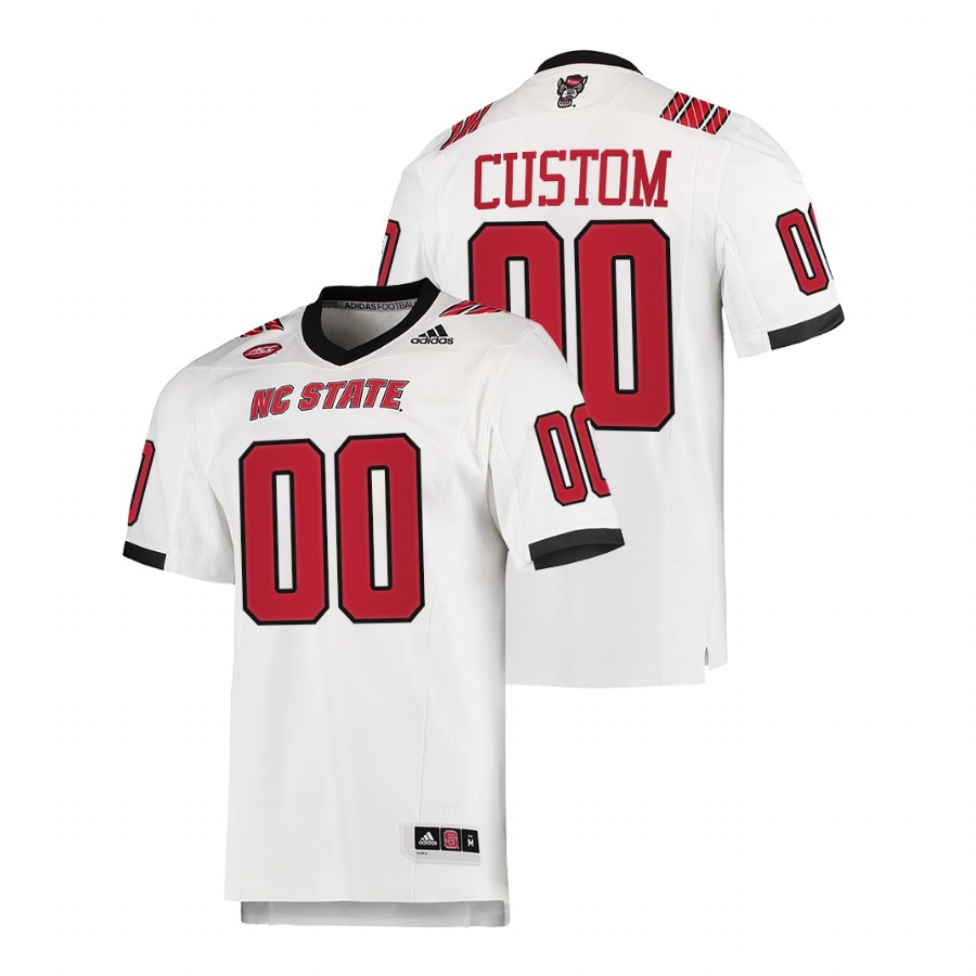 2021 22 nc state wolfpack custom white college football jersey